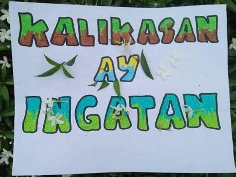 tagalog slogan tungkol sa kalikasan